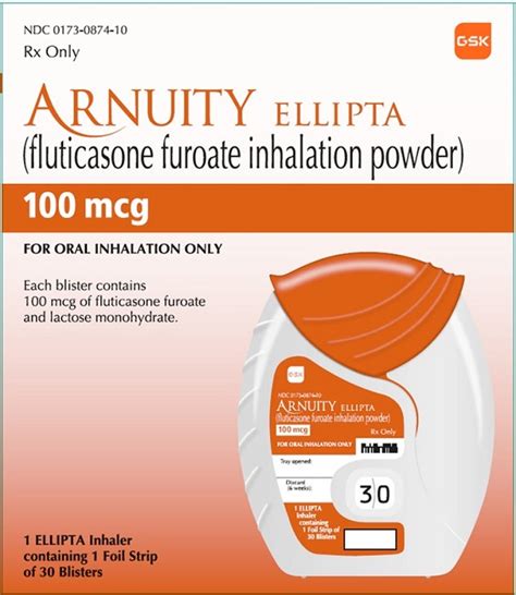 arnuity ellipta 100 mcg.